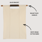 Wall Hanging Laundry Basket - Cotton