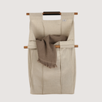 Wall Hanging Laundry Basket - Linen