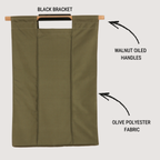 Wall Hanging Laundry Basket - Polyester