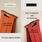 Wall Hanging Laundry Basket - Cotton