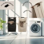 Hanging Storage For Bathroom - Laundry Basket - Slim Hamper - pumpurshop