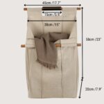 Hanging Storage For Bathroom - Laundry Basket - Slim Hamper - pumpurshop