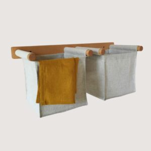 Organizer Storage - Linen Wall Pocket - pumpurshop