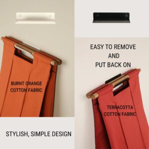 Wall Hanging Laundry Basket - Cotton Handmade - pumpurshop