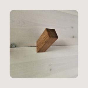 Modern wall hook mounted on wall
