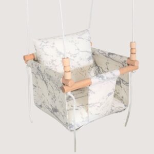 Hanging swing for kids with comfortable pillows
