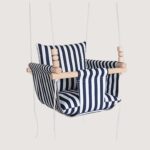 Hanging cotton swing for playrooms and indoor use