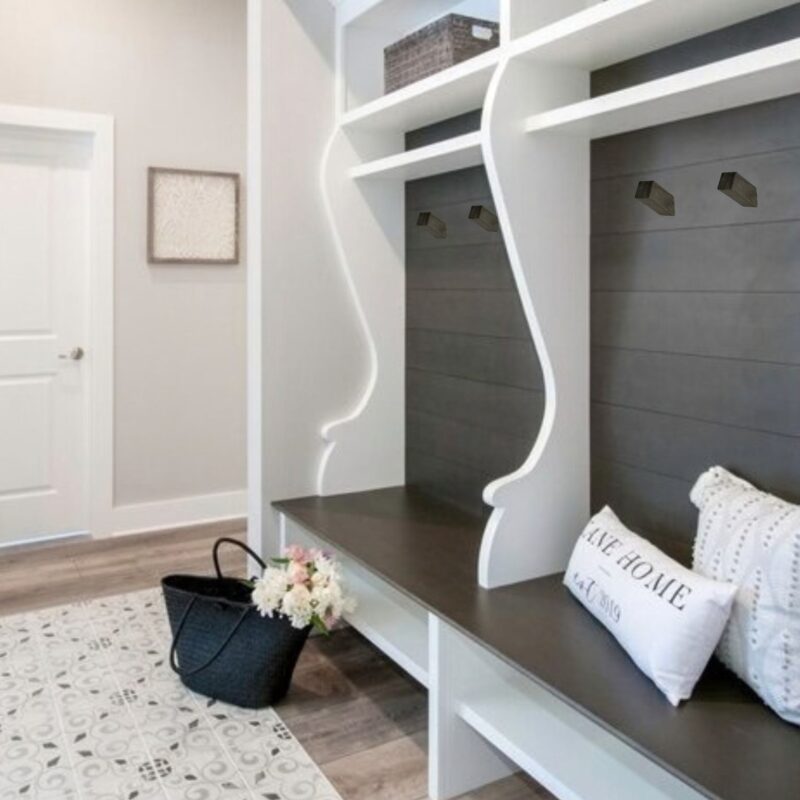 Wall hook for hanging coats and accessories