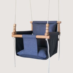 Indoor baby swing for nursery