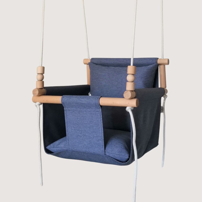 Indoor baby swing for nursery